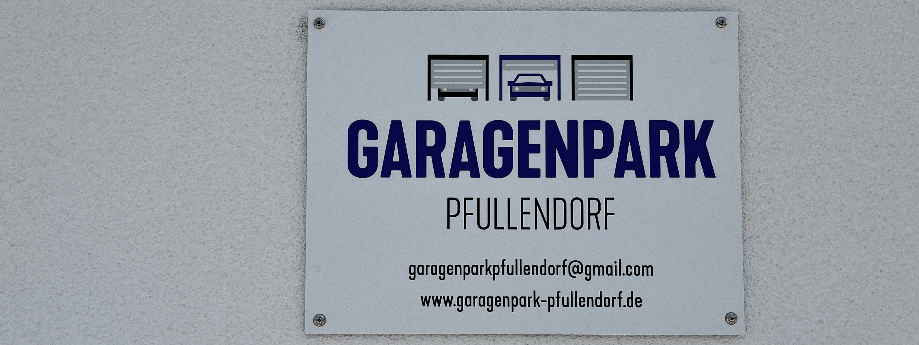 Bild des Garagenparks während der Bauphase